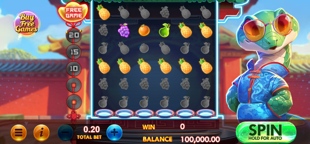 slithering riches live22 gameplay